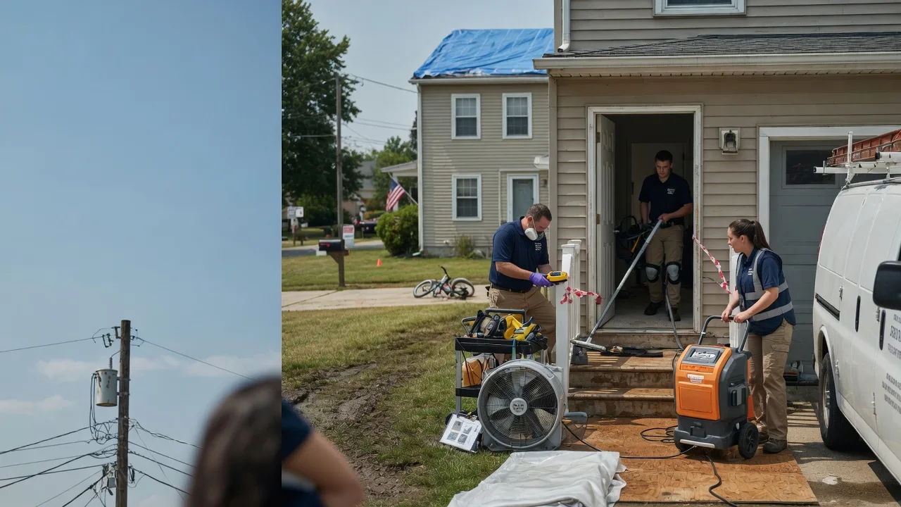 Water Damage Repair in Mcconnelsville, OH near me